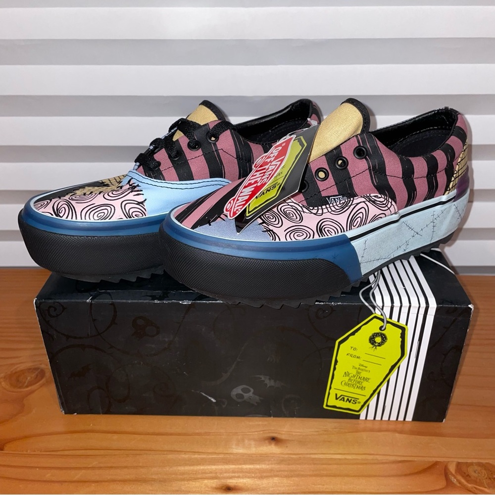 VANS DISNEY ERA STACKED The Nightmare Before Christmas Exclusive Shoes Size 7.5 - Picture 5 of 11
